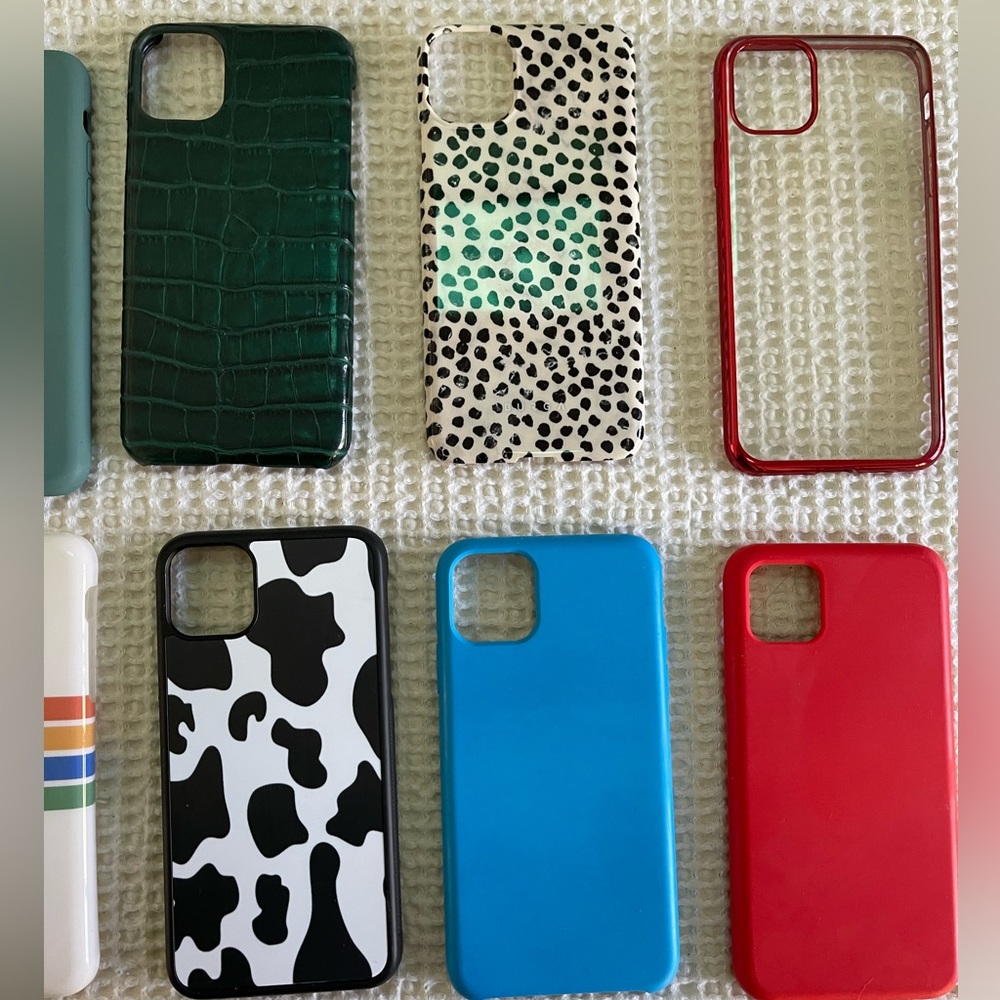 Assorted 12 pro max iPhone cases
